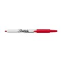 MARKER SHARPIE FINE RETRACTABLE BULLET RED