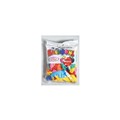 BALLOONS ALPEN 203201 30CM ASSORTED COLOURS FOR HELIUM PK100