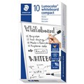 MARKER WHITEBOARD STAEDTLER 341 BULLET BLACK BX10