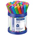 PEN BP STAEDTLER STICK ICE MEDIUM ASSORTED CUP50 43235MKP
