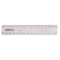 RULER CELCO 15CM CLEAR PLASTIC
