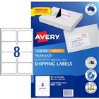 Avery White Shipping Laser Labels