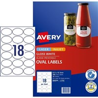 Avery Round  Oval Labels
