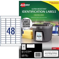 Avery UltraResistant Laser Labels