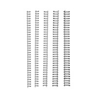 34 Loop Wire Binding Coils